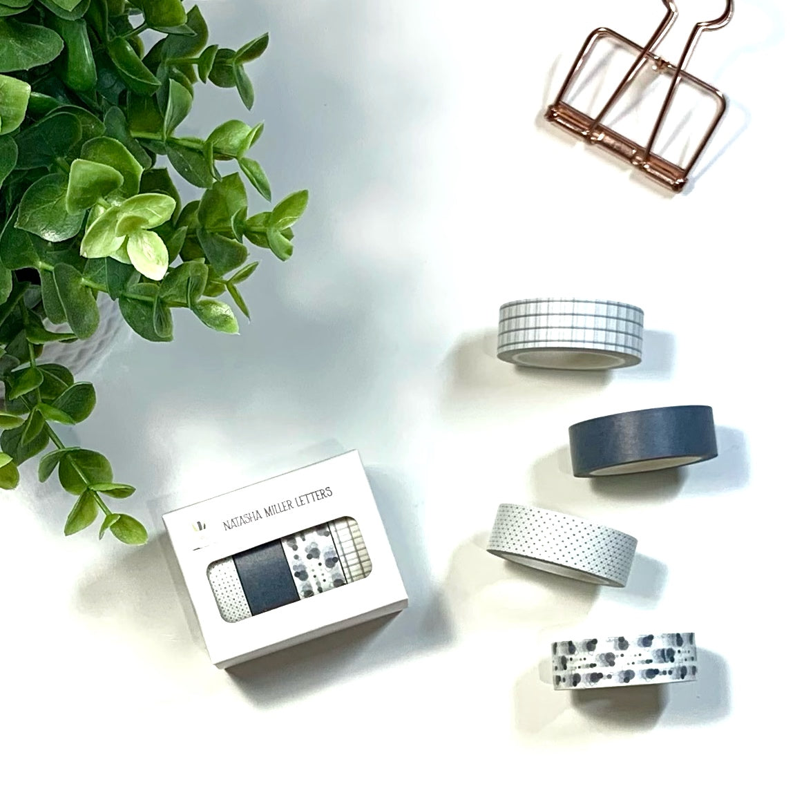 Washi Basics - Grey