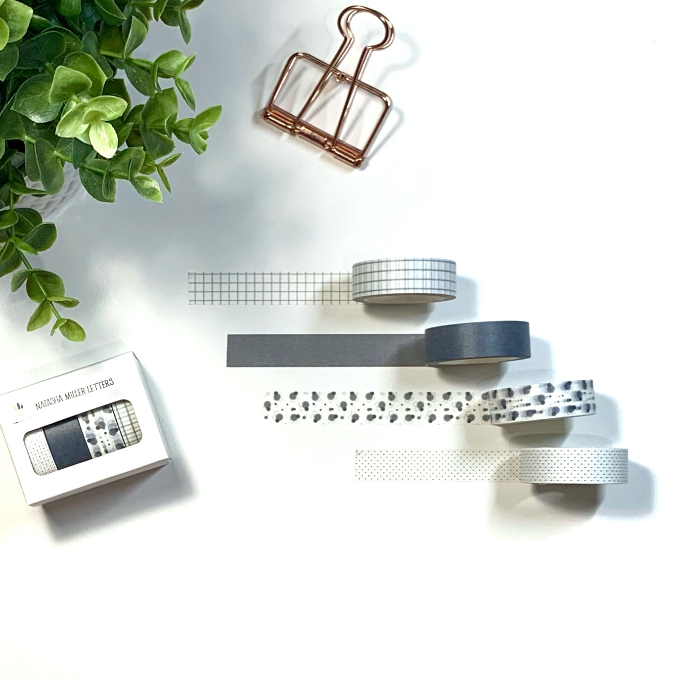 Washi Basics - Grey